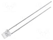 LED; sea green; 3mm; 1120÷1560mcd; 140°; Front: flat; 2.9÷3.6VDC OPTOSUPPLY