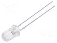 LED; pink; 5mm; 12000÷14400mcd; 15°; Front: convex; 2.9÷3.9VDC OPTOSUPPLY
