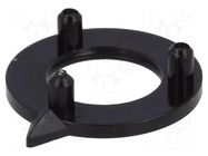 Pointer; polyamide; black; 15mm; -20÷70°C RITEL