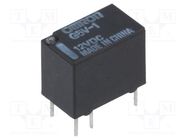 Relay: electromagnetic; SPDT; Ucoil: 12VDC; Icontacts max: 1A; PCB OMRON Electronic Components