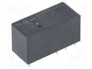 Relay: electromagnetic; DPDT; Ucoil: 24VDC; Icontacts max: 8A; PCB OMRON Electronic Components