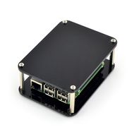 Case for Raspberry Pi 4B/3B+/3B/2B open black