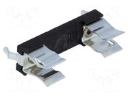 Fuse holder; horizontal; -20÷85°C; 6.3A; polyamide; UL94V-0; 250V BULGIN