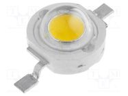 Power LED; white warm; 140°; 700mA; P: 3W; 180lm; 3.5÷4.5VDC OPTOSUPPLY