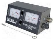 Meter: SWR; Range: 10W/100W,3,5..150MHz FARUN