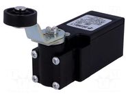 Limit switch; angled lever with roller,plastic roller Ø20mm PIZZATO ELETTRICA