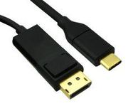 CABLE ASSY, DISPLAY PORT-USB PLUG, 3FT