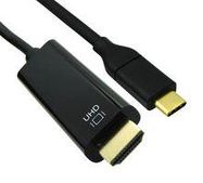 CABLE ASSY, HDMI PLUG-USB PLUG, 6FT