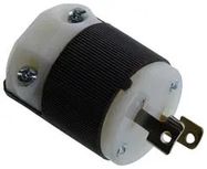 CONNECTOR, POWER ENTRY, PLUG, 15A