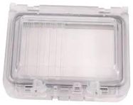 INSPECTION WINDOW, 3.8X3IN POLYCARBONATE