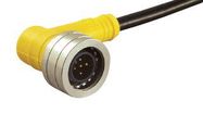 SENSOR CORD, 5P, M12 PLUG-PIGTAIL, 4M