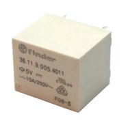 Relee: elektromagnetiline, SPDT, 5VDC, 10A/250VAC, 10A/30VDC