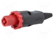 Connector: circular; soldering,screw terminal; CLIFFCON; 20A CLIFF