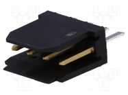 Socket; wire-board; male; PIN: 4; 2.54mm; THT; Dubox®; 3A; Layout: 1x4 Amphenol Communications Solutions