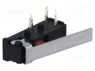 Microswitch SNAP ACTION; 1A/250VAC; with lever; SPDT; ON-(ON) SAIA-BURGESS