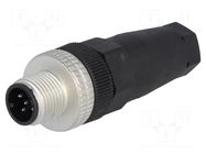 Connector: M12; plug; PIN: 5; male; A code-DeviceNet / CANopen HIRSCHMANN