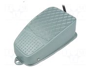 Switch: foot; Stabl.pos: 1; SPDT; 6A/250VAC; IP50; Leads: cables HIGHLY ELECTRIC