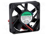 Fan: DC; axial; 12VDC; 45x45x10mm; 17.8m3/h; 31dBA; slide bearing SUNON