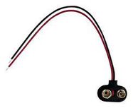 BATTERY CONTACT, PP3, 6" WIRE LEAD PK5