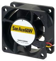 AXIAL FAN, 53.7CFM, 56DBA, 11.04W, 24VDC