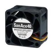 AXIAL FAN, 37.1CFM, 71DBA, 31.2W, 12VDC