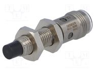 Sensor: inductive; OUT: PNP / NO; 0÷4mm; 12÷24VDC; M8; IP67; 200mA OMRON