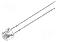 LED; yellow; 4.8mm; 1120÷1560mcd; 140°; Front: convex; 1.8÷2.6VDC OPTOSUPPLY