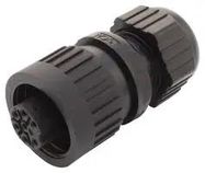 CIR CONNECTOR, RECEPTACLE, 6POS, CABLE