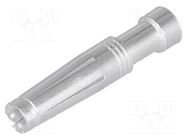 Contact; female; Han E® High Temp; copper alloy; silver plated HARTING