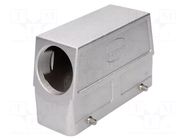 Enclosure for connectors: HDC; size 24B; for cable; IP65; high HARTING