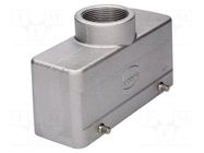 Enclosure for connectors: HDC; size 24B; for cable; IP65; M32 HARTING
