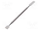 Tool: spatula; stainless steel; L: 170mm; non-magnetic IDEAL-TEK