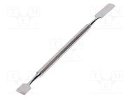 Tool: spatula; stainless steel; L: 170mm; non-magnetic 