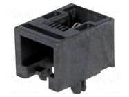 Connector: RJ11; socket; PIN: 4; Cat: 3; low profile; 6p4c; THT MOLEX