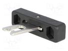 Flexible key; FS; Features: actuator adjustable in 1 direction PIZZATO ELETTRICA