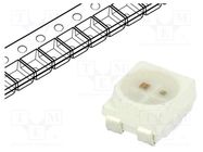 IR transmitter; 3528,PLCC4; 650÷670nm,830÷870nm; transparent OPTOSUPPLY