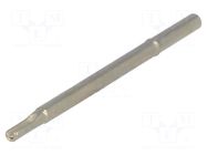 Test probe socket; 2.54mm; 6.5A; 100-25; soldered QA TECHNOLOGY