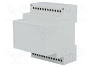 Enclosure: for DIN rail mounting; Y: 90mm; X: 71mm; Z: 71mm; noryl ELBAG