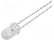 LED; yellow; 5mm; 4200÷5800mcd; 15°; Front: convex; 1.8÷2.4VDC OPTOSUPPLY