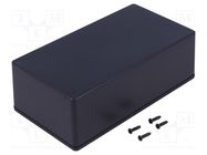 Enclosure: multipurpose; X: 82mm; Y: 152mm; Z: 50mm; 1591XXS; ABS HAMMOND