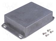 Enclosure: multipurpose; X: 94mm; Y: 119mm; Z: 34mm; 1590; aluminium HAMMOND