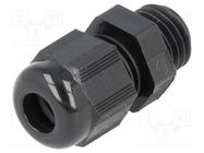 Cable gland; M12; 1.5; IP68; polyamide; black; HELUTOP HT-M HELUKABEL