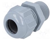 Cable gland; NPT1/2"; IP68; polyamide; dark grey; HELUTOP HT-NPT HELUKABEL