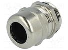 Cable gland; PG21; IP68; brass; Body plating: nickel HELUKABEL