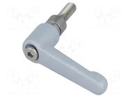 Lever; adjustable; Thread len: 18.5mm; Lever length: 45mm ELESA+GANTER