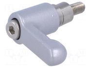 Lever; adjustable; Thread len: 10mm; Lever length: 30mm ELESA+GANTER