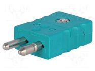 K-type standard plug; PVC; max.200°C GUENTHER