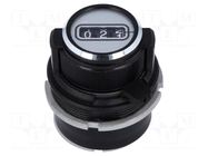 Precise knob; with counting dial; Shaft d: 6.35mm; Ø30.4x33mm MENTOR