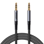 Joyroom SY-A09 AUX cable 3.5mm mini jack to 3.5mm mini jack, braided, 1.2m (black), Joyroom