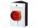 Switch: main cam switch; Stabl.pos: 2; 100A; OFF-ON; Poles: 3+N EATON ELECTRIC